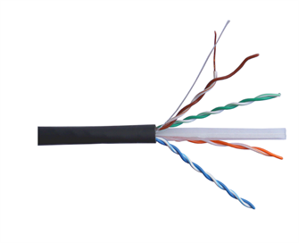 Кабель витая пара U/UTP 6 кат. 4 пары TWT TWT-6UTP-UNV 1088506