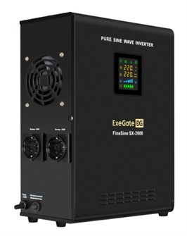 Источник бесперебойного питания  Exegate FineSine SX-2000.LCD.AVR.2SH 1118198
