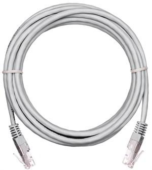 Кабель патч-корд U/UTP 5e кат. 0.5м Netlan EC-PC4UE55B-BC-PVC-005-GY-10 956846