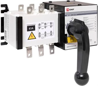 Автоматический ввод резерва  EKF ats-tsr1-63A-3p-pro 1138362