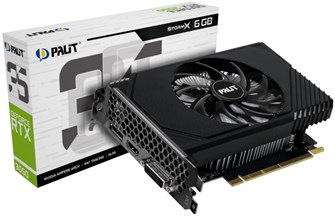 Видеокарта Palit GeForce RTX 3050 StormX (NE63050018JE-1070F) 1084092