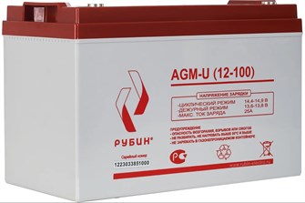 Батарея аккумуляторная  Рубин РЭ-АКБ12100 1214357