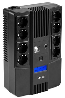 Источник бесперебойного питания  Бастион SKAT-UPS 800-AID-IN-1x9-8 1123415