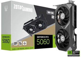Видеокарта Zotac GeForce RTX 5060 TWIN EDGE OC (ZT-B50600H-10M) 1227777