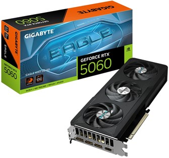 Видеокарта GIGABYTE GeForce RTX 5060 EAGLE MAX OC (GV-N5060EAGLEMAX OC-8GD) 1224393