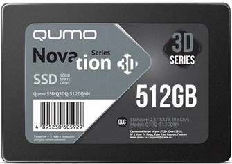 Накопитель SSD 2.5'' Qumo Q3DQ-512GQNN 512 ГБ 1181961