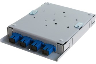 Кросс оптический настенный  TopLAN КРНМ-Top-04SC/U-OS2-GY 649233