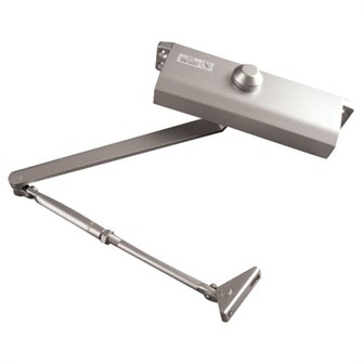 Доводчик  Oubao E-605 (серебро) 563201