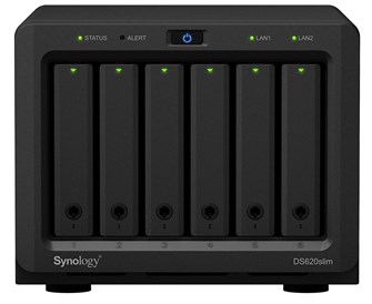 Сетевой накопитель  Synology DS620slim 723325