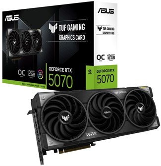 Видеокарта ASUS GeForce RTX 5070 TUF GAMING (TUF-RTX5070-O12G-GAMING) 1191980