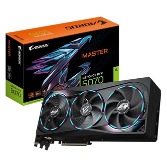 Видеокарта GIGABYTE GeForce RTX 5070 AORUS MASTER (GV-N5070AORUS M-12GD) 1187225