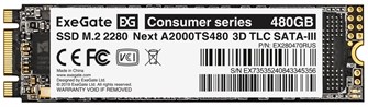 Накопитель SSD M.2 2280 Exegate Next A2000TS480 480 ГБ 1136196