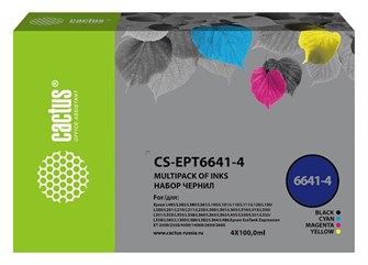 Чернила  Cactus CS-EPT6641-4 835460