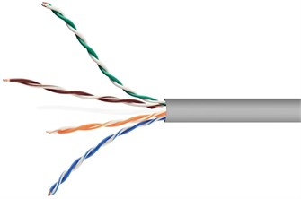 Кабель витая пара U/UTP 5e кат. 4 пары Cablexpert UPC-5051E-4-CU/100 1117133