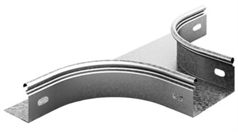 Ответвитель горизонтальный  Ostec ОГП-400х100-0,7-R100-СЦ 915191