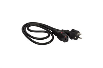 Кабель питания  Lanmaster LAN-PP19L/SH-1.0-BK 687124