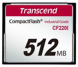 Промышленная карта памяти CompactFlash 512MB Transcend TS512MCF220I 518100