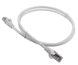 Кабель патч-корд F/UTP 5e кат. 10м Lanmaster LAN-PC45/S5E-10-WH 618513