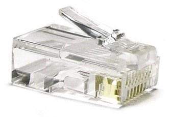 Разъем  Hyperline PLUG-8P8C-UV-C6-100 393536