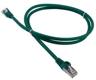 Кабель патч-корд F/UTP 5e кат. 10м Lanmaster LAN-PC45/S5E-10-GN 618510