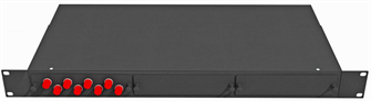 Кросс оптический стоечный  TopLAN КРС-Top-1U-08FC/U-OS2-BK 649109