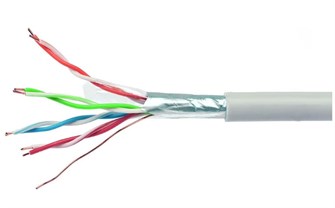 Кабель витая пара F/UTP 6 кат. 4 пары Cablexpert FPC-6057-4-CU/100 1178336