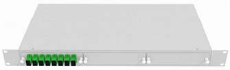Кросс оптический стоечный  TopLAN КРС-Top-1U-08SC/A-OS2-GY 649113