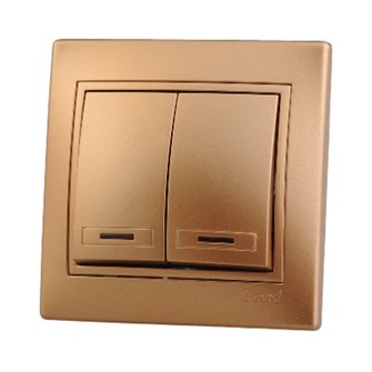 Выключатель  Lezard 701-1313-112 411796