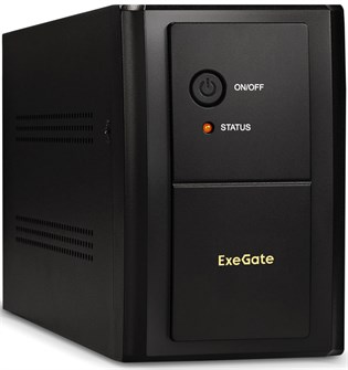 Источник бесперебойного питания  Exegate SpecialPro UNB-1500.LED.AVR.EURO.RJ.USB 890553
