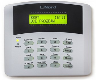 Клавиатура  Си-Норд K16-LCD 956748