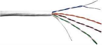 Кабель витая пара U/UTP 5e кат. 4 пары TWT TWT-5EUTP 244572