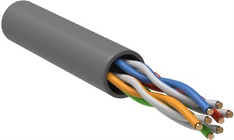 Кабель витая пара U/UTP 5 кат. 4 пары ITK BC1-C5E04-111-305-TL-R-G 1212479