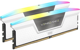 Модуль памяти DDR5 32GB (2*16GB) Corsair Vengeance RGB White 1205748