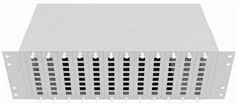 Кросс оптический стоечный  TopLAN КРС-Top-3U-96SC/DLC-GY 649134