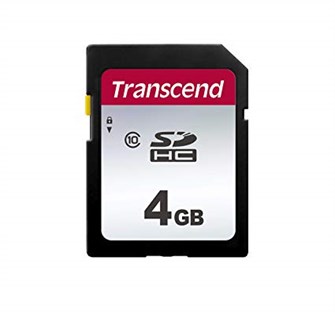 Карта памяти SDHC 4GB Transcend TS4GSDC300S 744701