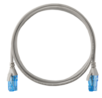 Кабель патч-корд U/UTP 6 кат. 3м NikoMax NMC-PC4UE55B-030-SL-C-GY 913328