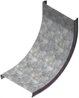 Крышка на угол верт. внутренний 90°  Ostec КУВНТП90-50-0,7-R100-СЦ 914857