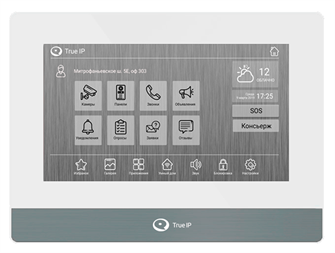 Видеодомофон  True IP Systems TI-4107AW 1013565