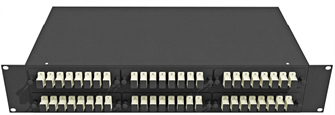 Кросс оптический стоечный  TopLAN КРС-Top-2U-48SC/U-OM2-BK 649074
