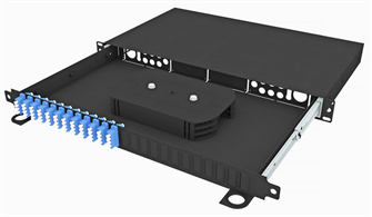 Кросс оптический стоечный  TopLAN КРСв-Top-1U-48LC/U-OS2-BK 649164