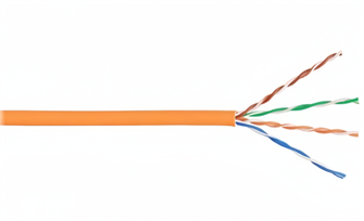 Кабель витая пара F/UTP 6 кат. 4 пары Lanmaster LAN-6EFTP-LSZH-OR 1088500