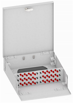 Кросс оптический настенный  TopLAN КРН-Top-48FC/U-OS2-GY 649239