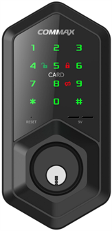 Замок  COMMAX CDL-107U BLK 1009541