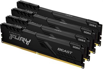 Модуль памяти DDR4 64GB (4*16GB) Kingston FURY KF436C18BBK4/64 853590