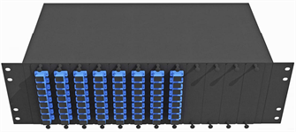 Кросс оптический стоечный  TopLAN КРС-Top-3U-64SC/U-OS2-BK 649099