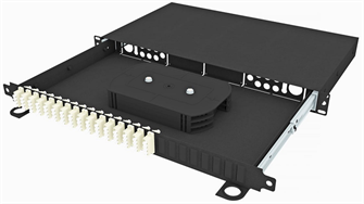 Кросс оптический стоечный  TopLAN КРСв-Top-1U-64LC/U-OM2-BK 649168