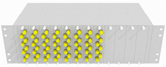 Кросс оптический стоечный  TopLAN КРС-Top-3U-64ST/U-OM2-GY 649102
