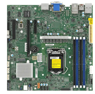 Материнская плата mATX Supermicro MBD-X12SCZ-F-B 1024956