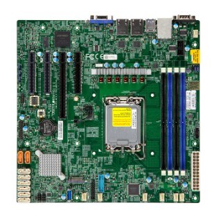 Материнская плата mATX Supermicro MBD-X13SCL-F-B 1179563