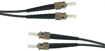 Кабель патч-корд волоконно-оптический Vimcom ST-ST duplex 50/125 5m 572750